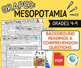 Ancient Mesopotamia- GRAPES Readings & Questions