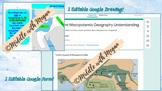 Ancient Mesopotamia Geography - Editable Google Drawing & Form