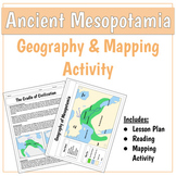 Ancient Mesopotamia Geography and Mapping Activity