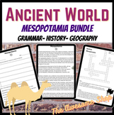 Ancient Mesopotamia History/ELA Bundle for Middle School G