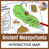 Ancient Mesopotamia Map | FREE!