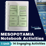 Ancient Mesopotamia Interactive Student Notebook Foldable 