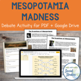 Ancient Mesopotamia Invention Debate for PDF and Google Drive