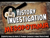 Ancient Mesopotamia Investigation History Lesson Stations 