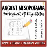 Ancient Mesopotamia Life in Sumer FREE Cuneiform Writing -