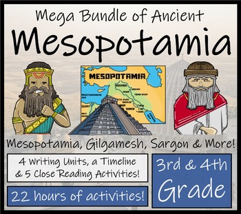 Preview of Ancient Mesopotamia Mega Bundle of Activities | 3rd Grade & 4th Grade