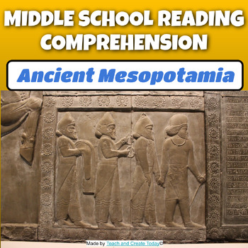 Preview of Ancient Mesopotamia Middle School Reading Comprehension Passages For History