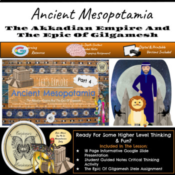 Preview of Ancient Mesopotamia: Part 4 - The Akkadian Empire & The Epic Of Gilgamesh