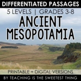 Ancient Mesopotamia: Passages - Distance Learning Compatible