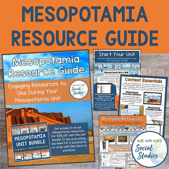 Preview of Ancient Mesopotamia Resource Guide and Catalog