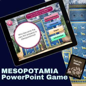 Preview of Ancient Mesopotamia Review Game