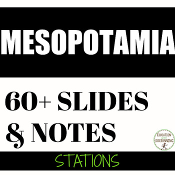 Preview of Ancient Mesopotamia Slides and Notes