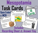 Ancient Mesopotamia Task Cards Activity