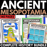 Ancient Mesopotamia Unit Projects and Activities - Reading Passages - Map