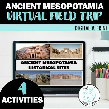 Preview of Ancient Mesopotamia Virtual Field Trip and Map Activities Middle/High School