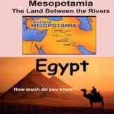 Ancient Mesopotamia and Egypt Unit