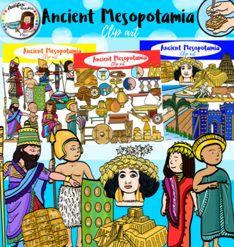 Preview of Ancient Mesopotamia clip art-112 items!