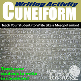 Ancient Mesopotamian Writing Activity (Cuneiform)