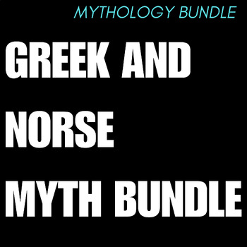 Preview of Greek & Norse Myth Bundle Greek Gods, Norse Gods, Activities, Projects, Games