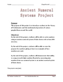 Ancient Numeral Systems Project Outline