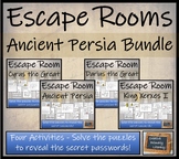 Ancient Persia Escape Room Activity Bundle | 5th Grade & 6