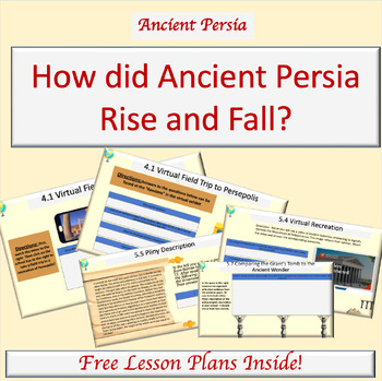 Preview of Ancient Persia | Full Unit | Lesson Plans | Google Interactive Notepad