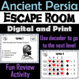 Ancient Persia/ Persian Empire Activity Escape Room