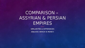 Preview of Ancient Persian and Assyrian Empires: Facts and Comparison Analysis of Empires