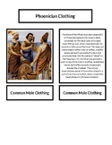 Ancient Phoenician Clothing UE Montessori Lesson Material