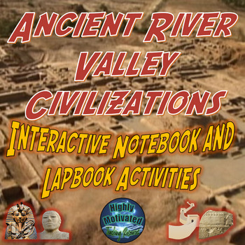 Preview of Ancient River Valley Civilizations Interactive Notebook & Lapbook Activities