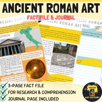 Preview of Ancient Roman Art: Art History Survey Fact File