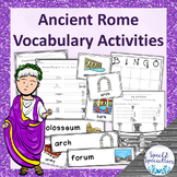 Ancient Roman Civilization vocabulary activities