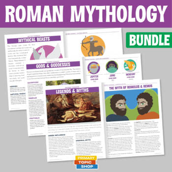 Preview of Roman Mythology Bundle