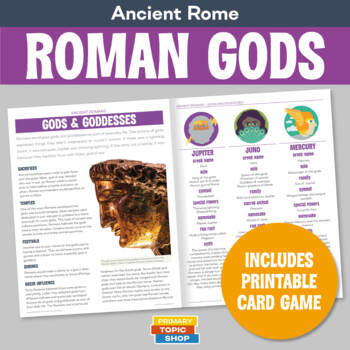 Preview of Ancient Romans - Gods and Goddesses