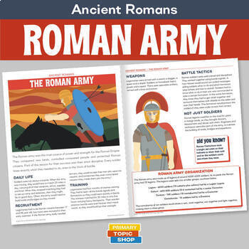 Preview of Ancient Romans - The Roman Army