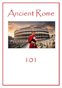 Preview of Ancient Rome 101 Unit Booklet with Questions