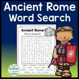 Ancient Rome Word Search Activity