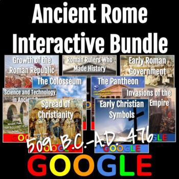 Preview of Ancient Rome (509 B.C. - A.D. 476) Interactive Bundle