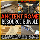 Ancient Rome Activity Bundle | Curriculum STEM Map Lesson Plans