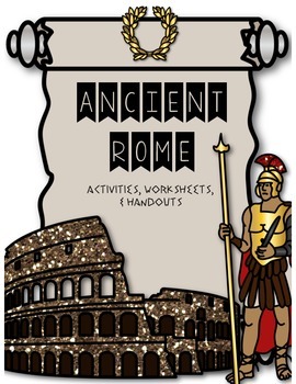 Preview of Ancient Rome {Activities, Worksheets, & Handouts}