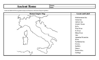Ancient Rome, Activities and Worksheets by Brilliance Builders | TpT