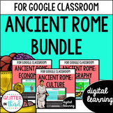 Ancient Rome Activities & Reading Passages for Google Clas