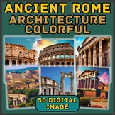 Ancient Rome Architecture Colorful