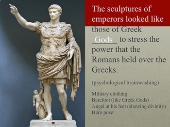 Preview of Ancient Rome Art/Culture Lesson Powerpoint