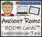 Ancient Rome BOOM Cards™ Comprehension Activity | 3rd Grad