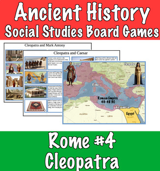 Preview of Ancient Rome Board Games #4 - Cleopatra (social studies, history, ancient world)
