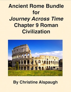 Preview of Ancient Rome Bundle for Journey Across Time Chapter 9