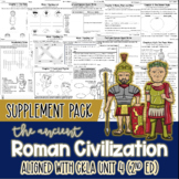 UPDATED Ancient Rome CKLA 3rd Gr Unit 4 Supplement Pack