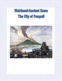 Ancient Rome City of Pompeii Webquest - Nonfiction Reading