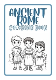Ancient Rome Coloring Pages with Traceable Text -- Aqueduc